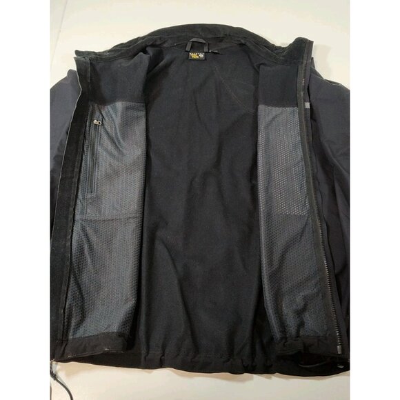 Mountain Hardware Men’s XXL Wind Breaker Conduit Soft Shell Black Full Zip - Picture 4 of 10
